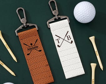 Personalized Golf Tee Holder, Groomsmen Gifts, Gifts for Him, Custom Golf Accessories, Gifts for Golfer, Golf Tournament, Father's Day Gifts