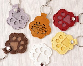 Custom Pet Hair Holder Keyring, Pet Fur Memorial Keychain, Dog and Cat Hair Storage Keychain, Unique Pet Tribute Gift, Pet Remembrance Gift