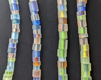 10 x Glass Hand Crafted Cane Beads Cane02 Slice 10 x Glass Hand Crafted Cane Beads Cane02 Slice