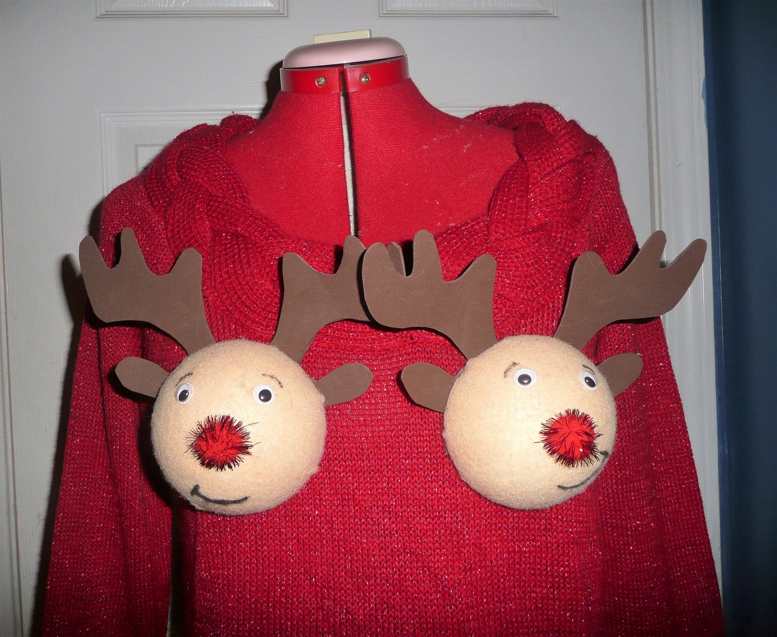 Tacky Nauthy Funny CUSTOM MADE by Order 3D Ugly Christmas Etsy