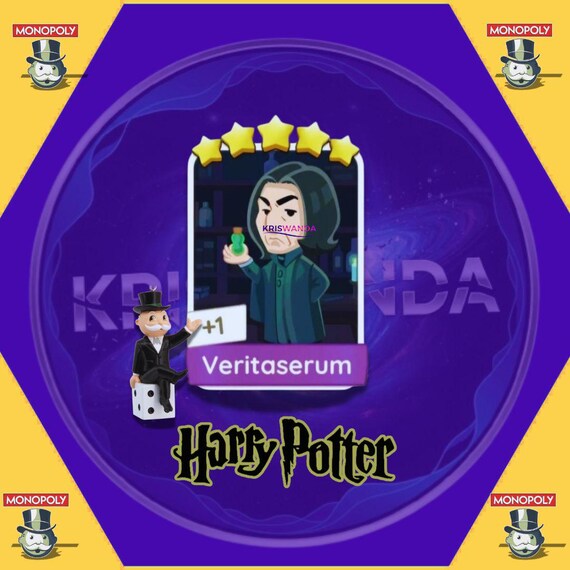 Veritaserum MONOPOLY_GO sticker 5 Star Stickers set-16 Album