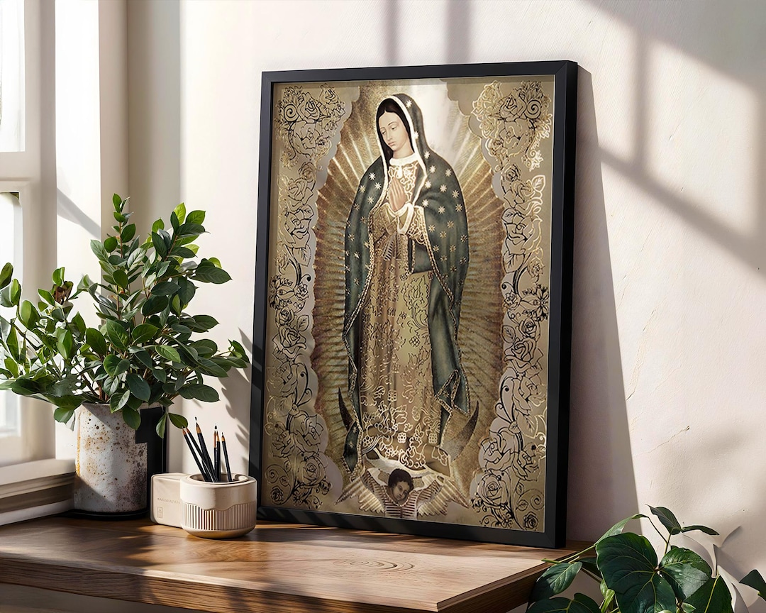 Our Lady of Guadalupe Art Print, Catholic Home Decor (digital Download ...
