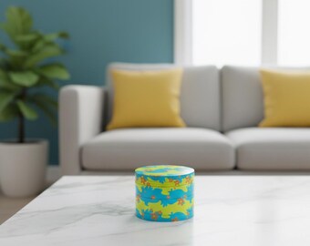 Flower Metal Herb Grinder – Cute Floral Design Aluminum Grinder | Compact 50mm Herb Crusher | Gift for Smokers