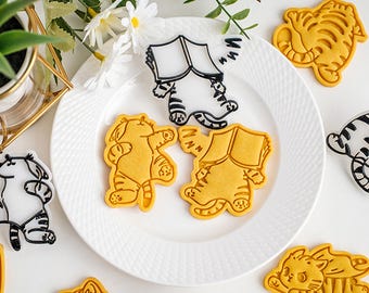 Cookie Stamp Set, Baking Biscuit Mold, Gift for Baker Lover