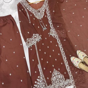 Brown Asian Suits - Etsy UK