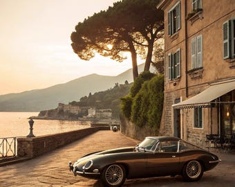 Old Money Car Print- Car Lifestyle- Old Money Aesthetic
