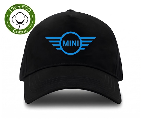 Mini Black Cap: Eco Cotton Cooper Auto Moto Hat