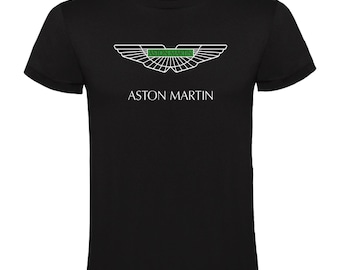 Aston martin t-shirt - luxury auto tee - 100% cotton gift for car