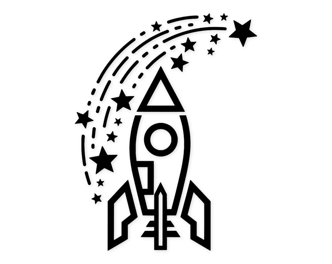 Fourth of July Rocket Svg Png: Cut Ready Digital Design for Cricut ...
