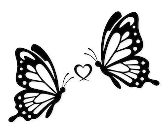 Butterfly Svg Png: Minimalist Design For Friendship