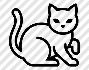 SVG de gato: Design divertido para camisetas