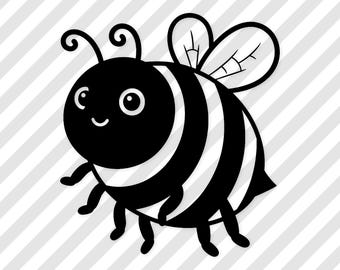 Arquivo SVG de Abelha Fofa: Arquivo de Corte Divertido para Camisetas