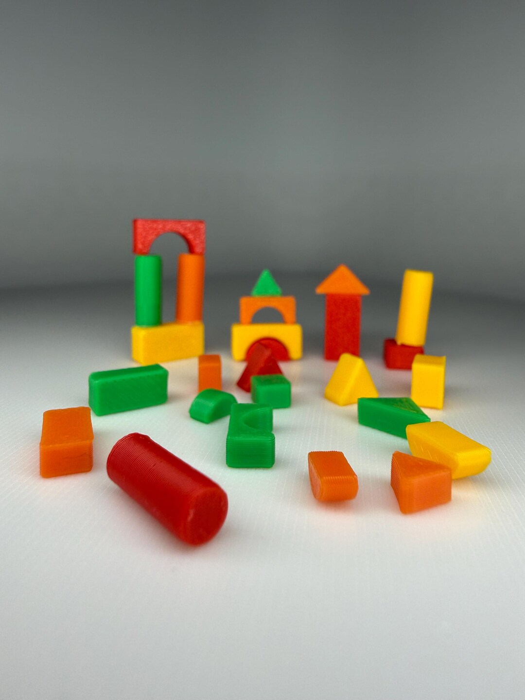 Miniature Building Blocks Set - Dollhouse Toy Accessories - Etsy