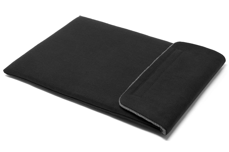Housse pour ordinateur portable Framework 13 Fait main Toile cirée Pioneer Noir édition spéciale Grey