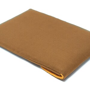 Samsung Galaxy Book Flex Sleeve Case Handmade Pioneer Waxed Canvas Breen image 4