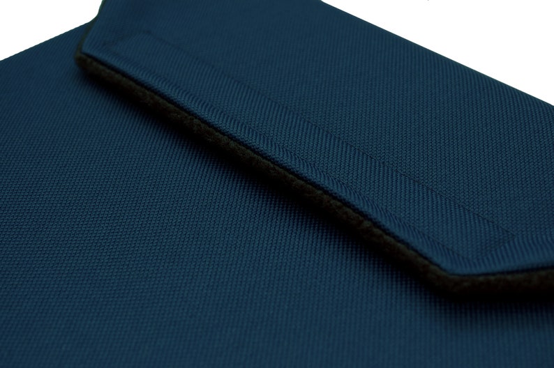 iPad Pro 12.9-inch Sleeve Case Fits 3rd Gen, 4th Gen, 5th Gen and 6th Gen 2018-2022 Navy Blue Canvas image 2