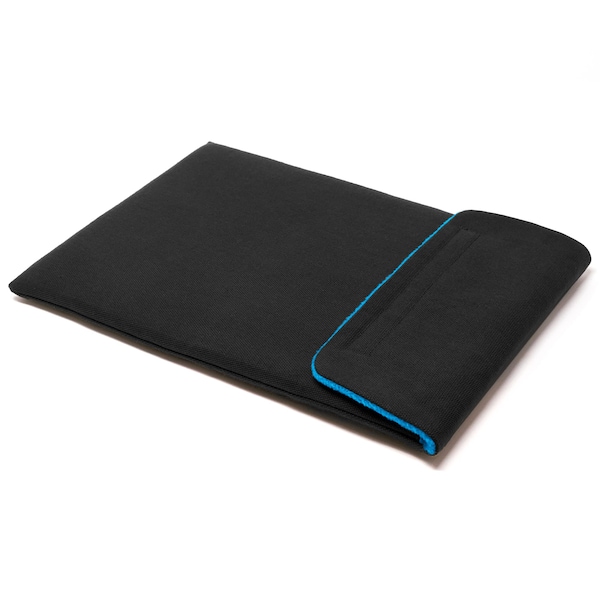 Housse M2/M3 pour MacBook Air 15 pouces pour Apple - Fait main - Toile cirée Pioneer - Noir (édition spéciale)