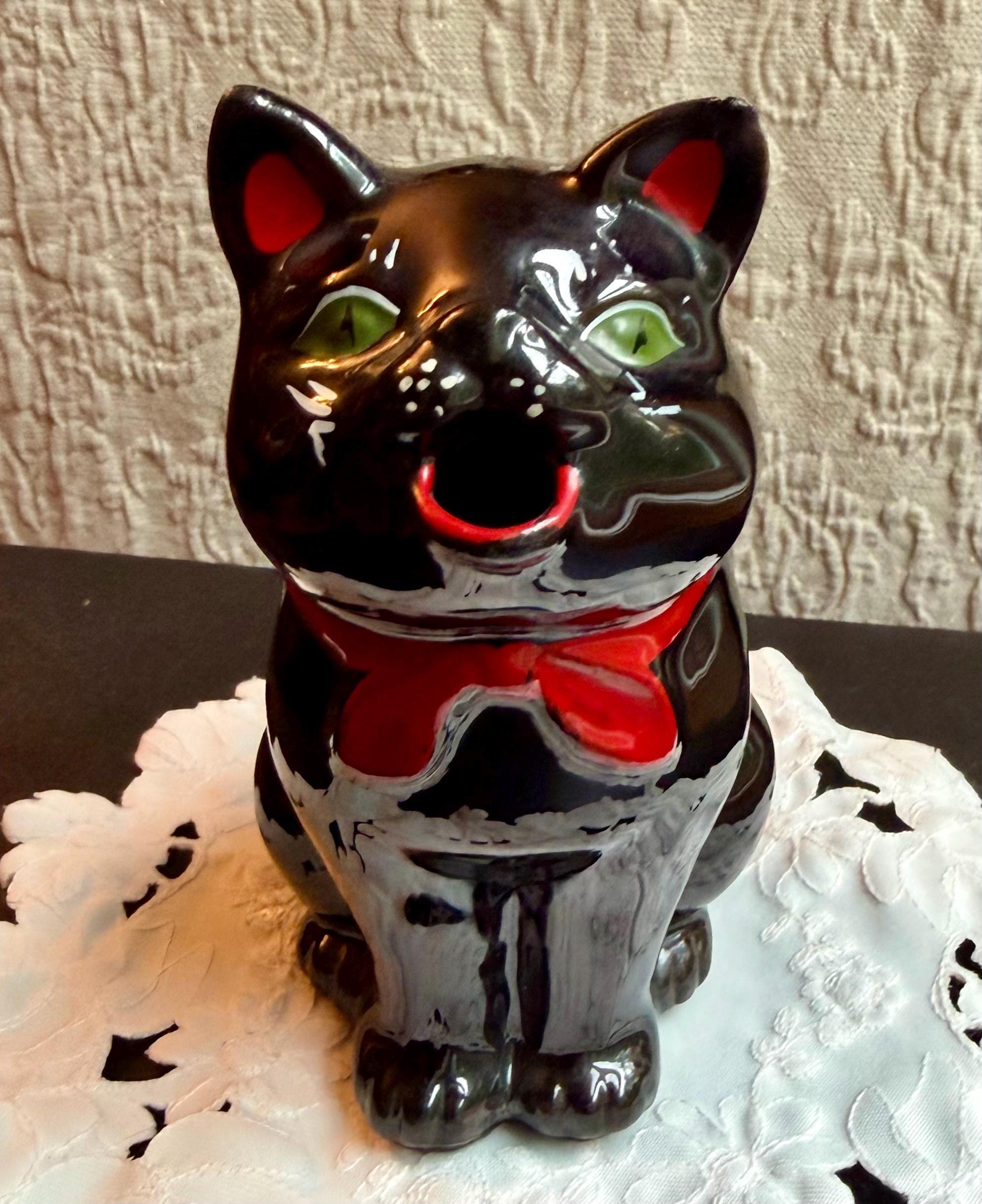 Black Cat Creamer - Etsy