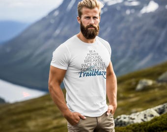 Trailblazer Hiking Tee Gildan 5000 Heavy Cotton Unisex T-Shirt