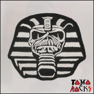 Iron Maiden Powerslave Glow In The Dark Broderad Sy-på-lapp