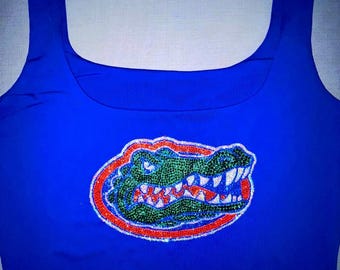 Camiseta personalizada con diamantes de imitación — Nombre y número personalizados — Camiseta para el día del partido — Ropa brillante del equipo