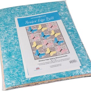 Maywood Studio Meadow Edge Quilt Kit, with Fabric