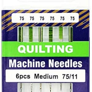 Klasse Machine Needles Quilting Size 75/11 - Precision Japanese Steel