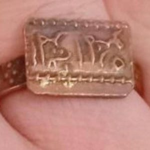 Tarihi Yüzük. Hazreti ALİ de