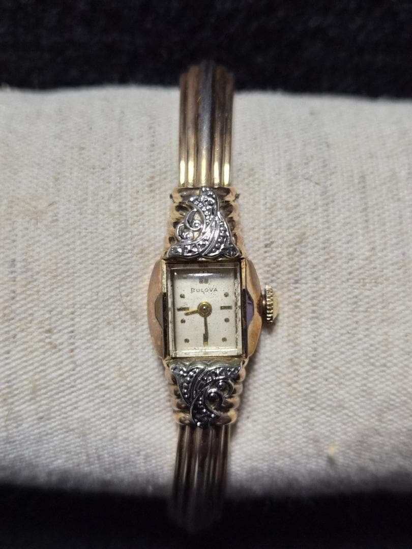 Bulova 18k watch - Etsy 日本