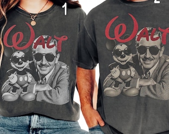 Comfort Colors Vintage Walt Disney Shirt, Magic Kingdom Disneyland Tee, Happiest Place On Earth