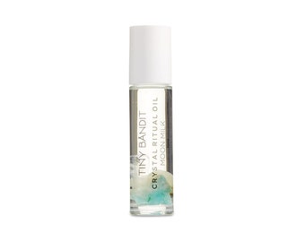 Moon Milk Crystal Ritual Oil | Tiny Bandit Natural Coconut + Perfume Oil