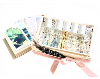 6 pc Gift Set Crystal Ritual Oil | All Scents | Tiny Bandit