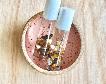 Catori Isle Crystal Ritual Oil | Tiny Bandit Natural Coconut + Perfume Oil