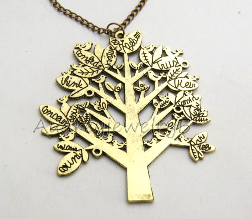 SALL Tree Necklace Tree charm Necklace Tree Jewelry Simple Etsy