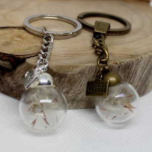 Dandelion keychain Best Friends keychain,BFF keychain,Keychain,Friendship keychain