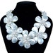 see more listings in the Flower necklace section