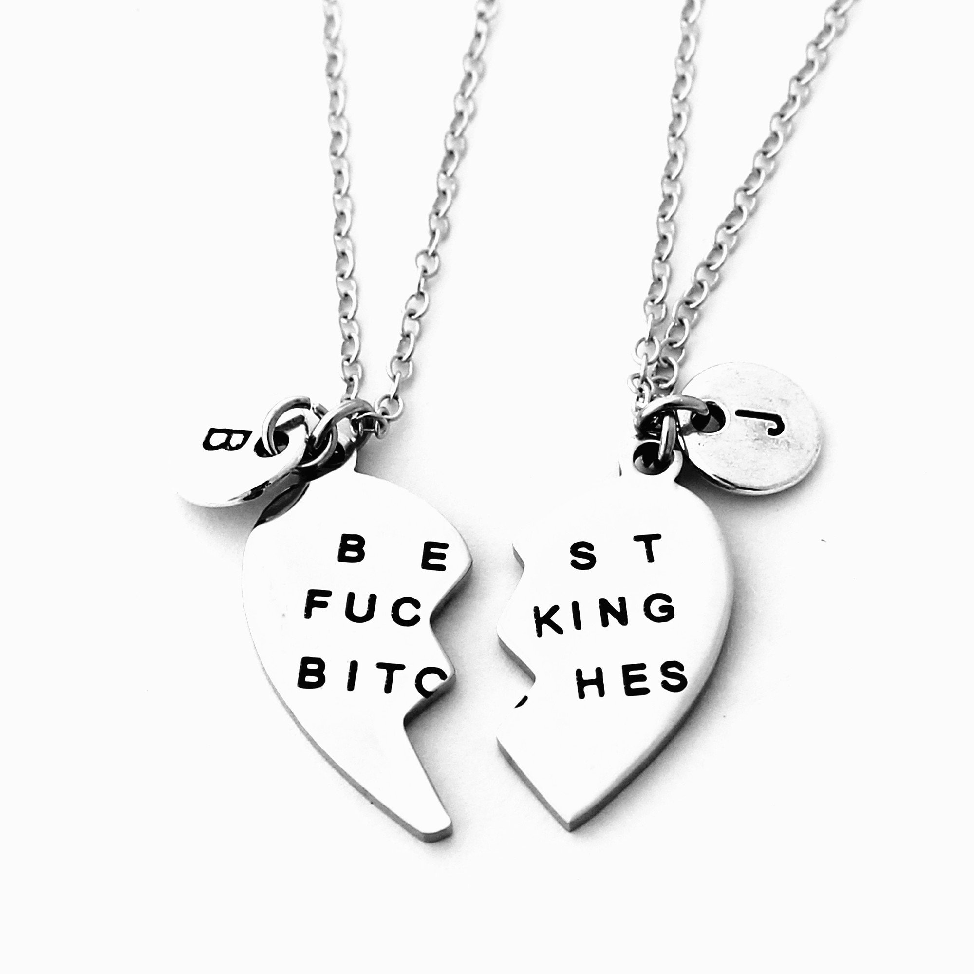 personalized-initial-necklace-keychain-best-friend-heart-etsy