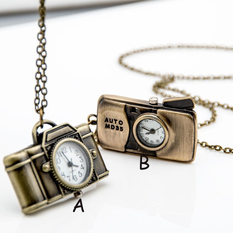 1pcs Watch Charms Pendant With Chain Pocket Image 0