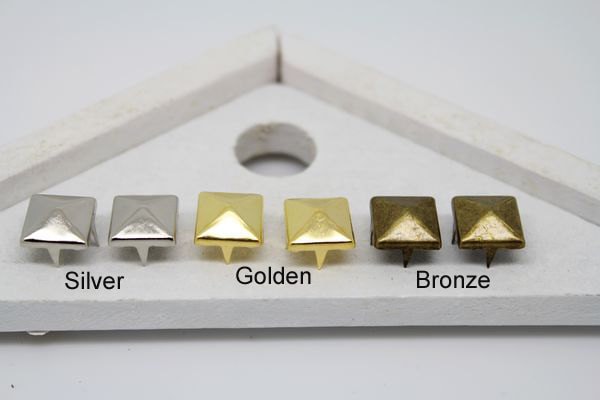 10mm 50 sets Black Metal hengsten, punk studs, voor leder werkschoen tas accessoires - België