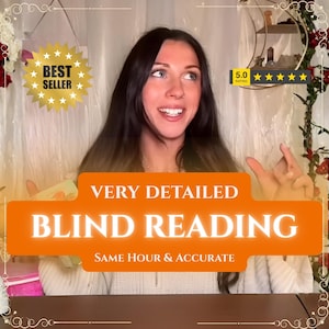 Blind Tarot Reading, General Tarot Cards Reading, Psychic Reading Same Hour, Detailed Reading, Blind Reading Without Questions