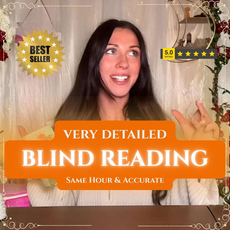 Blind Tarot Reading, General Tarot Cards Reading, Psychic Reading Same Hour, Detailed Reading, Blind Reading Without Questions