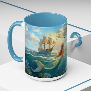Hans Christian Andersen The Little Mermaid Mug | Classic Fairytale Coffee Cup | Literary Gift for Book Lovers | Ocean Art | Bookish Tea Cup 画像 20