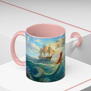 Hans Christian Andersen The Little Mermaid Mug | Classic Fairytale Coffee Cup | Literary Gift for Book Lovers | Ocean Art | Bookish Tea Cup 画像 10