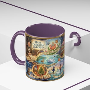 Taza de Hans Christian Andersen: Colección de arte icónica de cuentos de hadas con La Sirenita, La Reina de las Nieves y más cuentos fantásticos. imagen 13