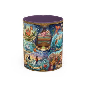 Taza de Hans Christian Andersen: Colección de arte icónica de cuentos de hadas con La Sirenita, La Reina de las Nieves y más cuentos fantásticos. imagen 14