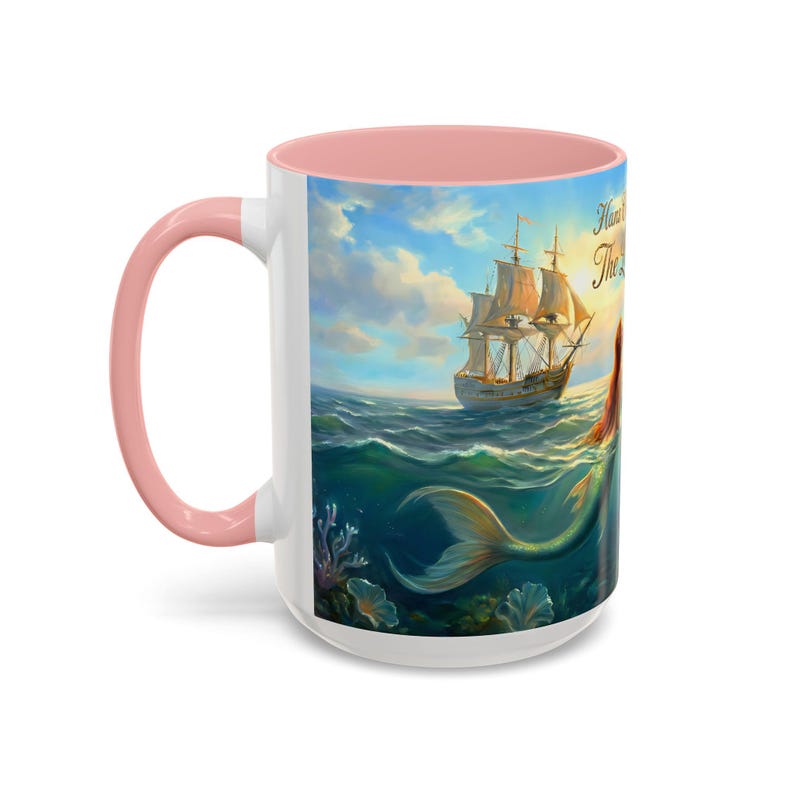 Hans Christian Andersen The Little Mermaid Mug | Classic Fairytale Coffee Cup | Literary Gift for Book Lovers | Ocean Art | Bookish Tea Cup 画像 12