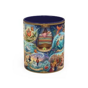 Taza de Hans Christian Andersen: Colección de arte icónica de cuentos de hadas con La Sirenita, La Reina de las Nieves y más cuentos fantásticos. imagen 5