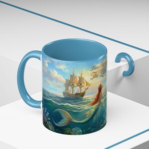 Hans Christian Andersen The Little Mermaid Mug | Classic Fairytale Coffee Cup | Literary Gift for Book Lovers | Ocean Art | Bookish Tea Cup 画像 11