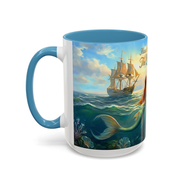 Hans Christian Andersen The Little Mermaid Mug | Classic Fairytale Coffee Cup | Literary Gift for Book Lovers | Ocean Art | Bookish Tea Cup 画像 15