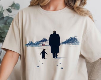 Trump And Nihilist Penguin Shirt: But Why Tee, Political Humor, Unique Trump Parody Gift, Best Selling  Politics Tshirt